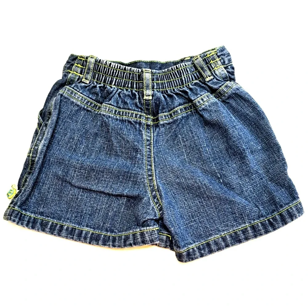 Preppy Baby Boy 3-6 Mo‎ Outfit Baby Gap Shirt Denim Shorts